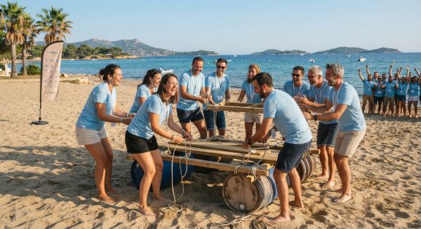 Team building mémorable à Hyères pour souder votre équipe